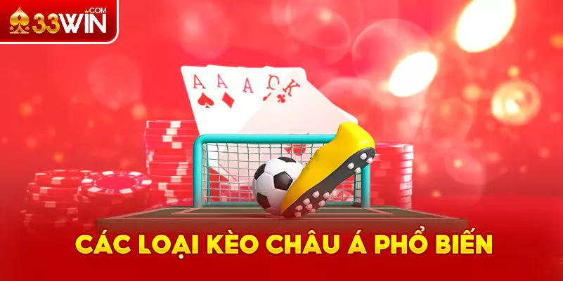 Các loại kèo châu Á phổ biến hiện nay