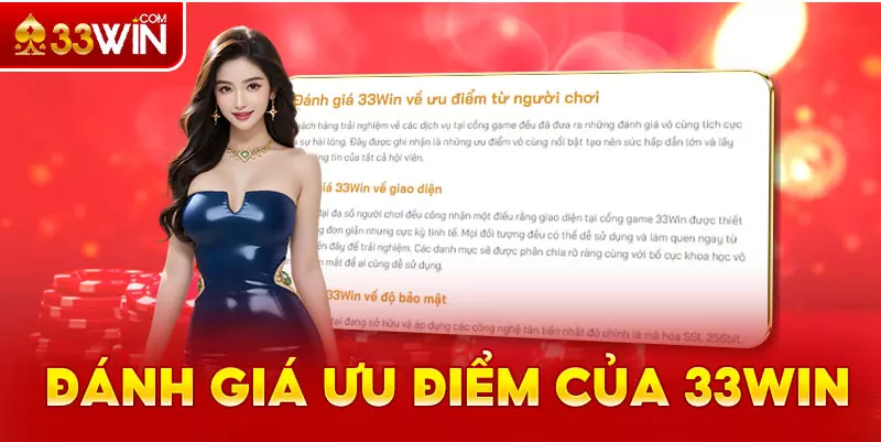 Đánh giá 33Win từ người chơi