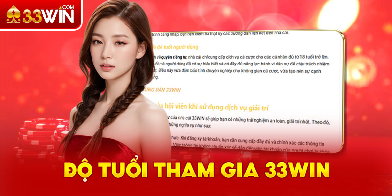 Điều khoản sử dụng về độ tuổi của thành viên