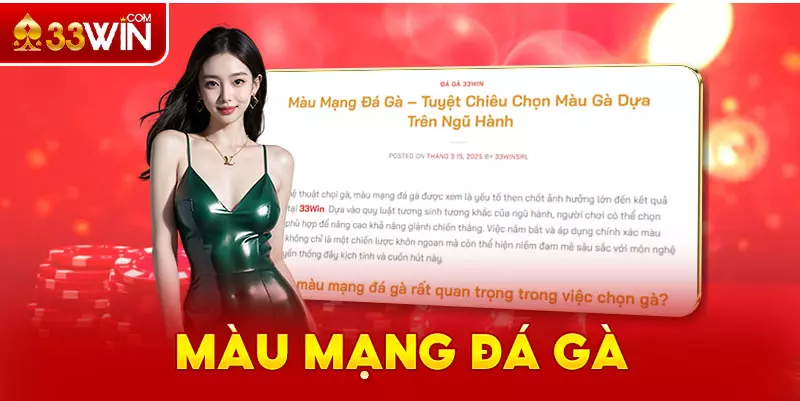 Màu mạng đá gà