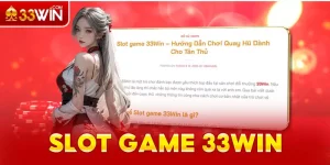 Slot game 33Win