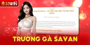 Trường gà Savan